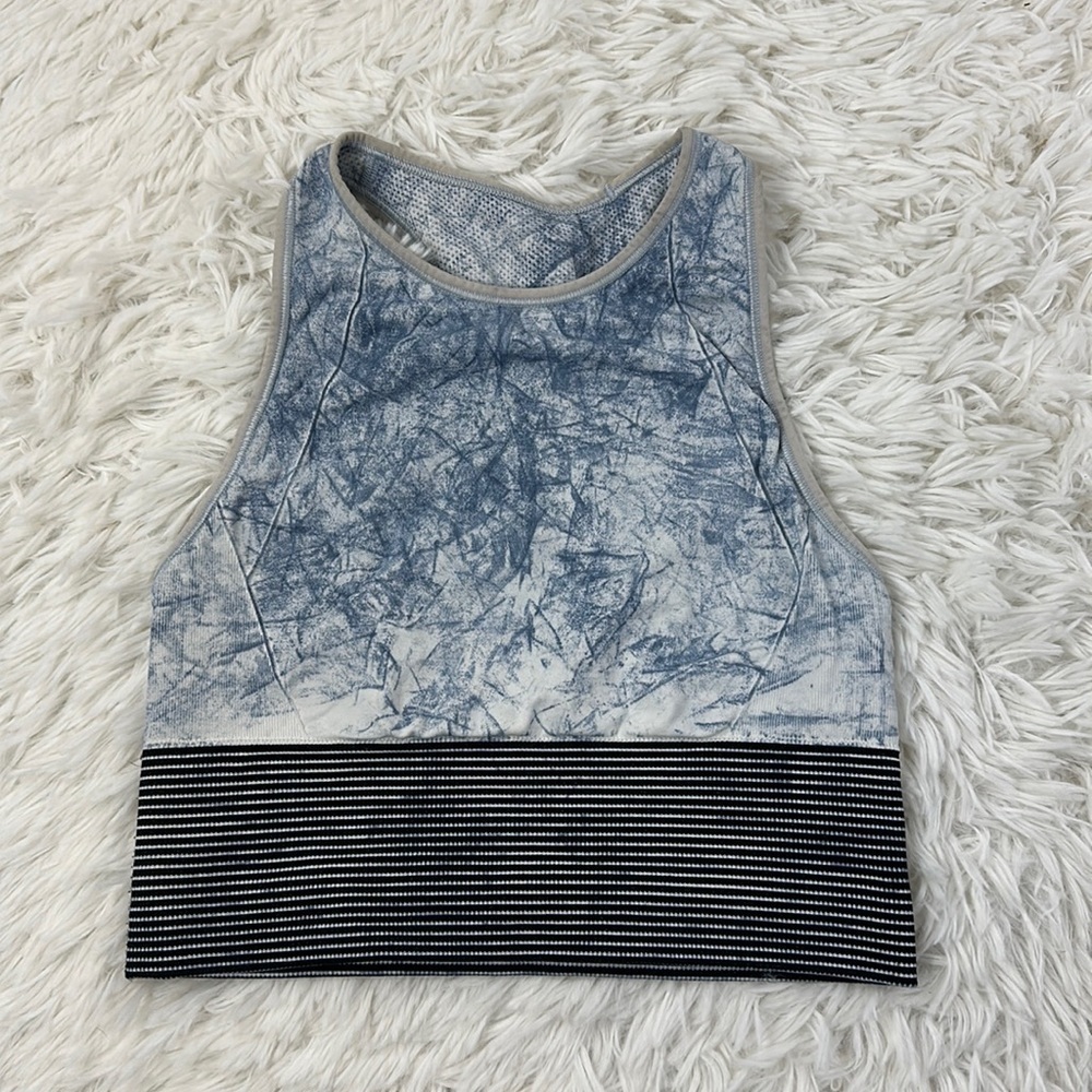 Lululemon Ebb to Train Bra *Wash White / Black / Luna